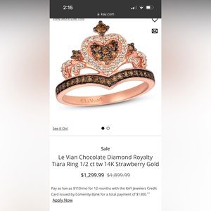 La Vien chocolate diamond from Kay’s